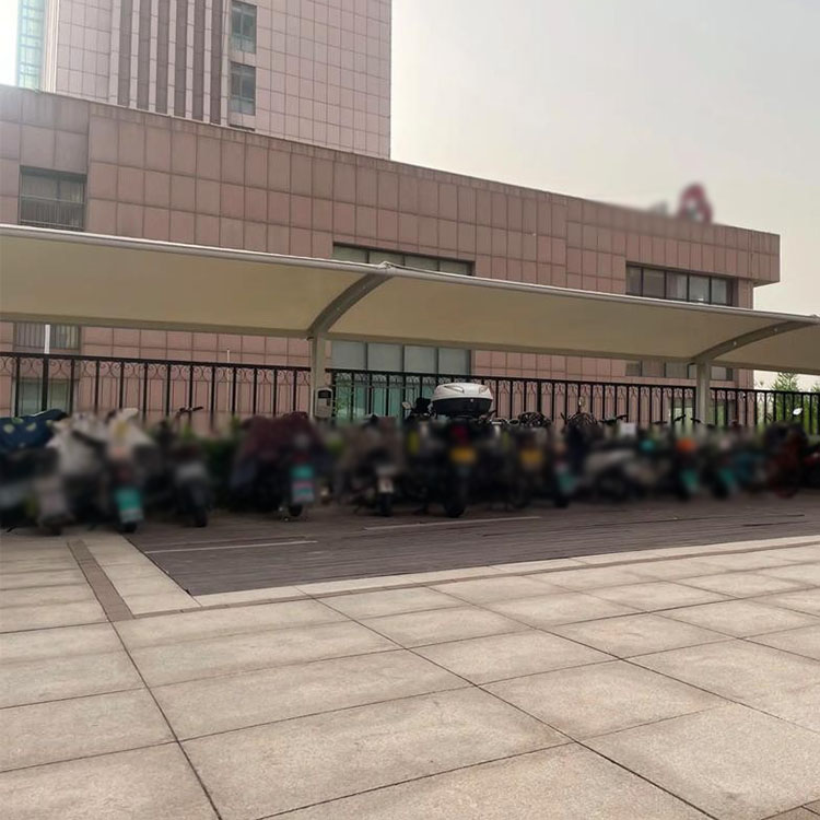 乐昌市膜结构电动车棚